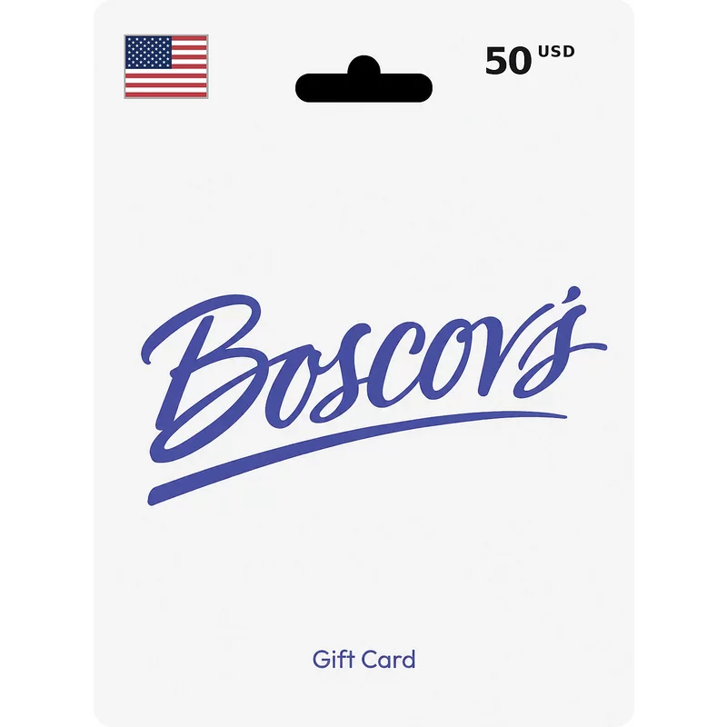 Boscov's Gift Card 50 USD (US) – Instant Code | Aussui