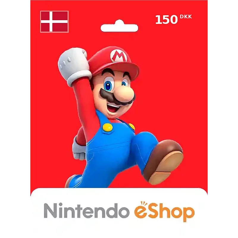 Buy Nintendo Gift Card 150 DKK DENMARK - Instant Delivery | Aussui
