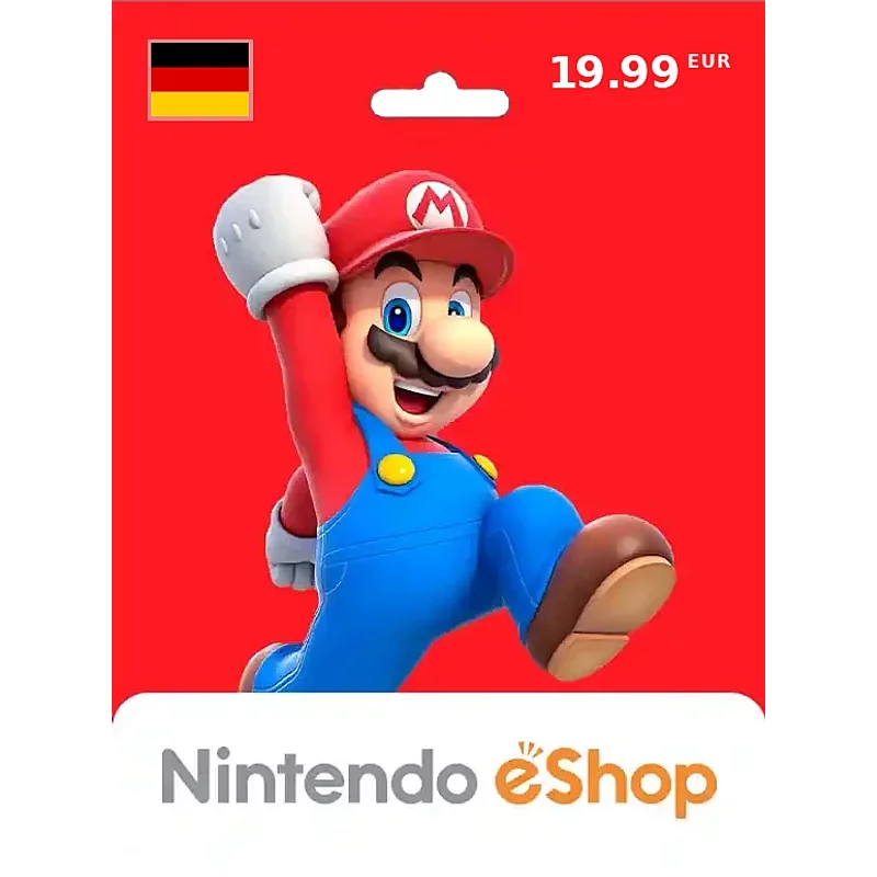 Buy Nintendo Gift Card 19 EUR GERMANY - Instant Delivery | Aussui