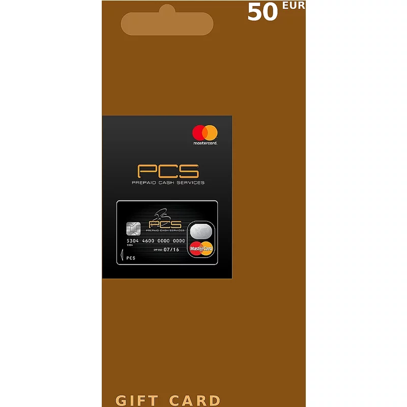 Buy PCS Mastercard EU Gift Card 50 EUR EUROPE - Instant Delivery | Aussui