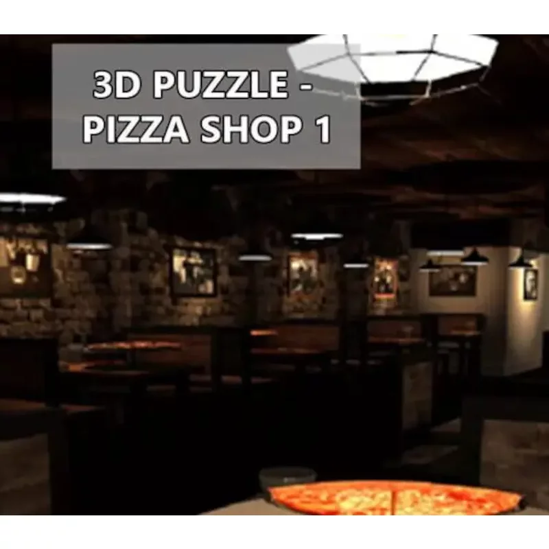 3D PUZZLE - Pizza Shop 1 Steam CD Key - Engaging Action Game
