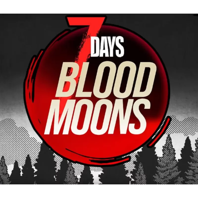 7 Days Blood Moons PC Steam CD Key - Action Survival Game