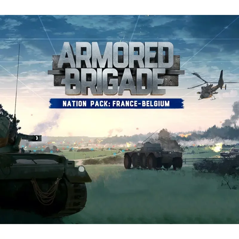 Armored Brigade - Nation Pack: France - Belgium DLC Steam CD