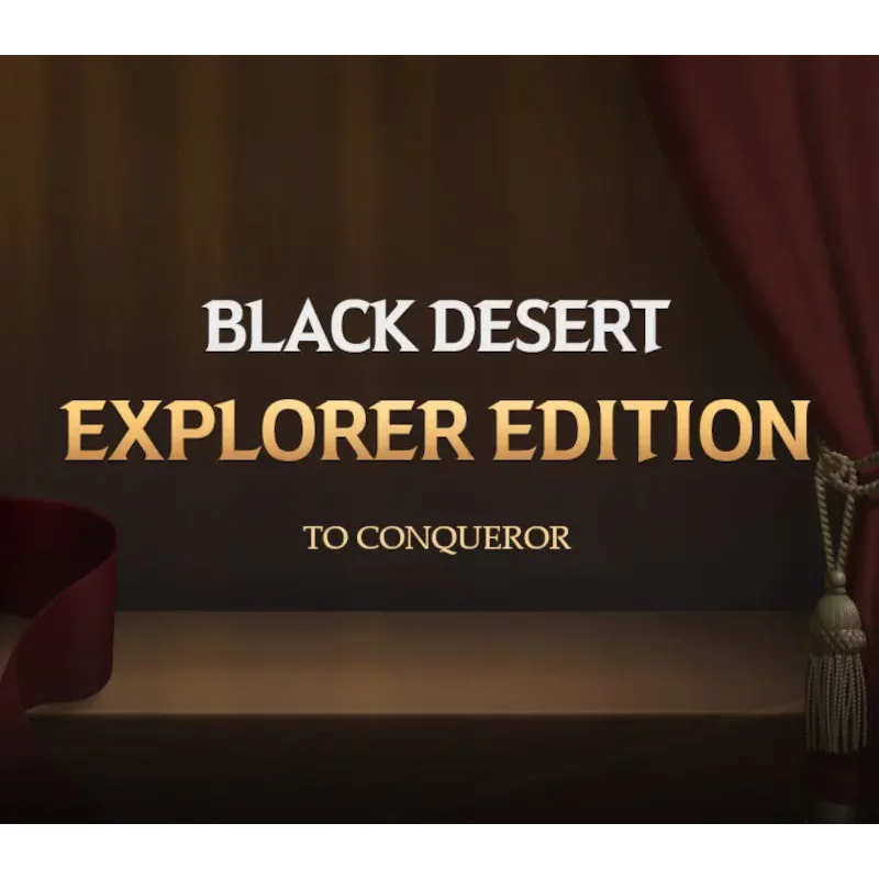 Black Desert Explorer to Conqueror DLC - Exclusive EU Steam