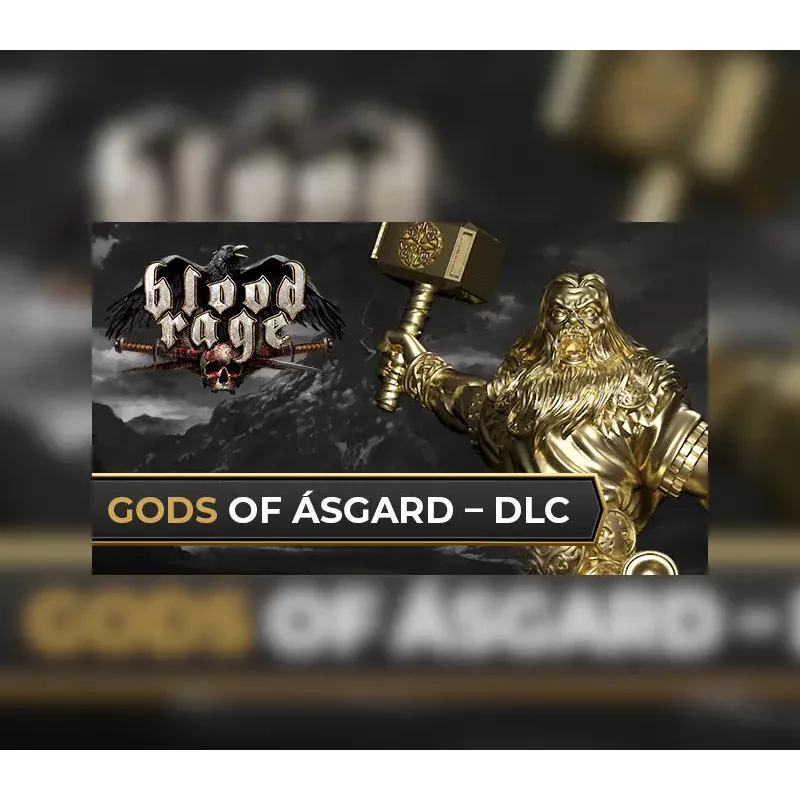Blood Rage: Gods of Asgard DLC - Epic Strategy Expansion | S