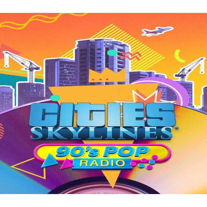 Cities: Skylines - 90's Pop Radio DLC (Steam, EU) | Aussui