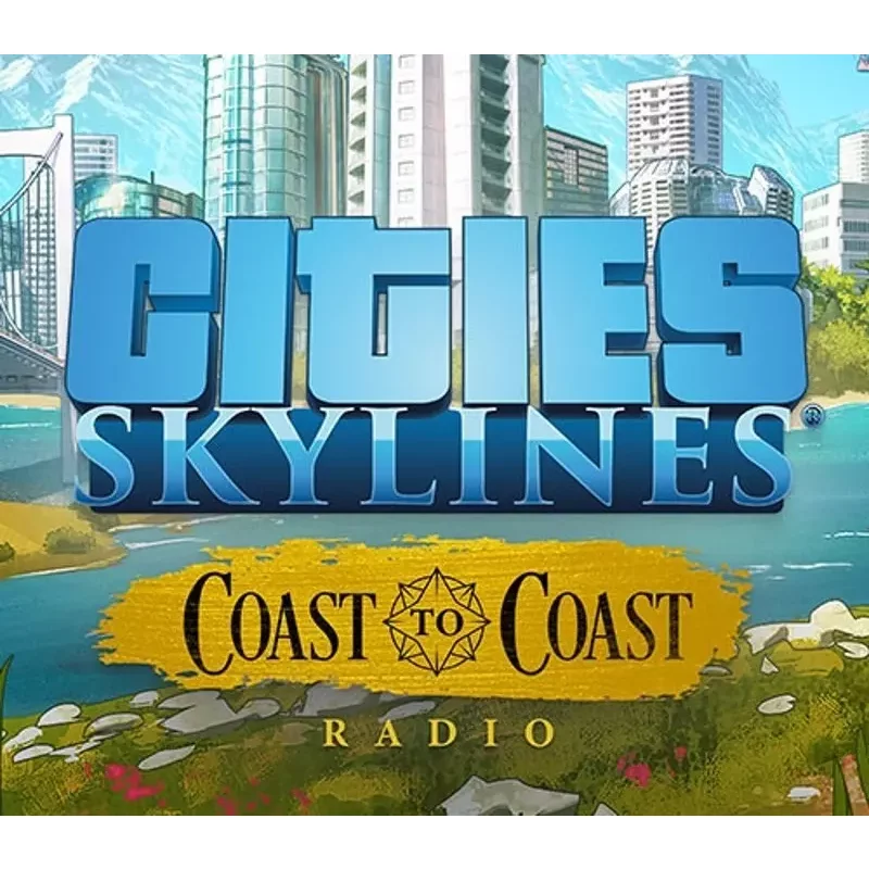 Cities: Skylines - Coast to Coast Radio DLC | Steam Strategy Game