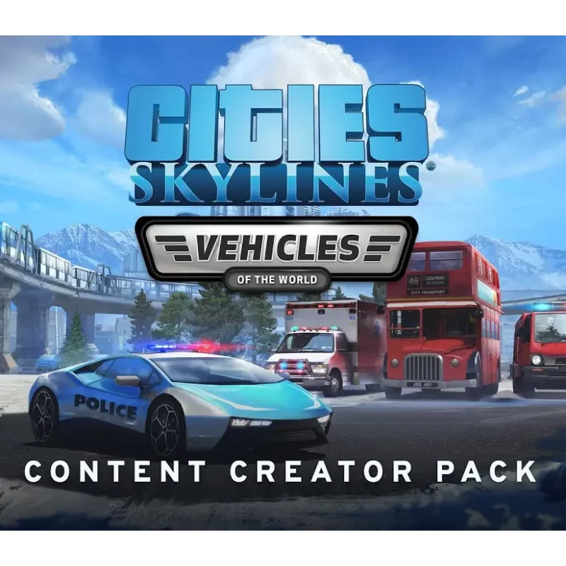 Cities: Skylines Vehicles of the World DLC - Unlock Global V