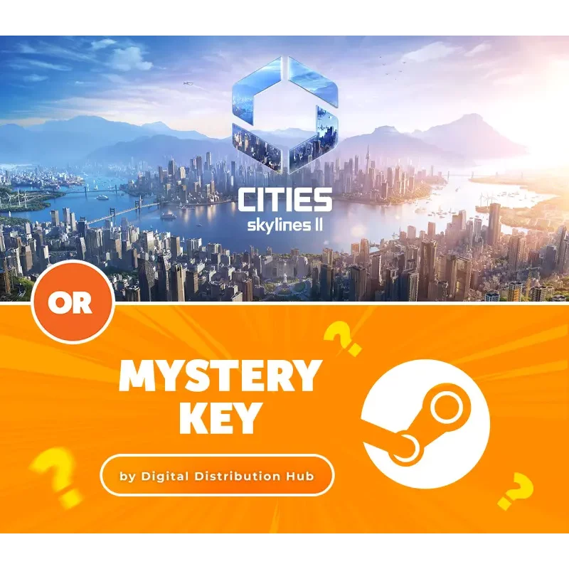 Cities: Skylines II or Mystery by Digital… (Steam) | Aussui