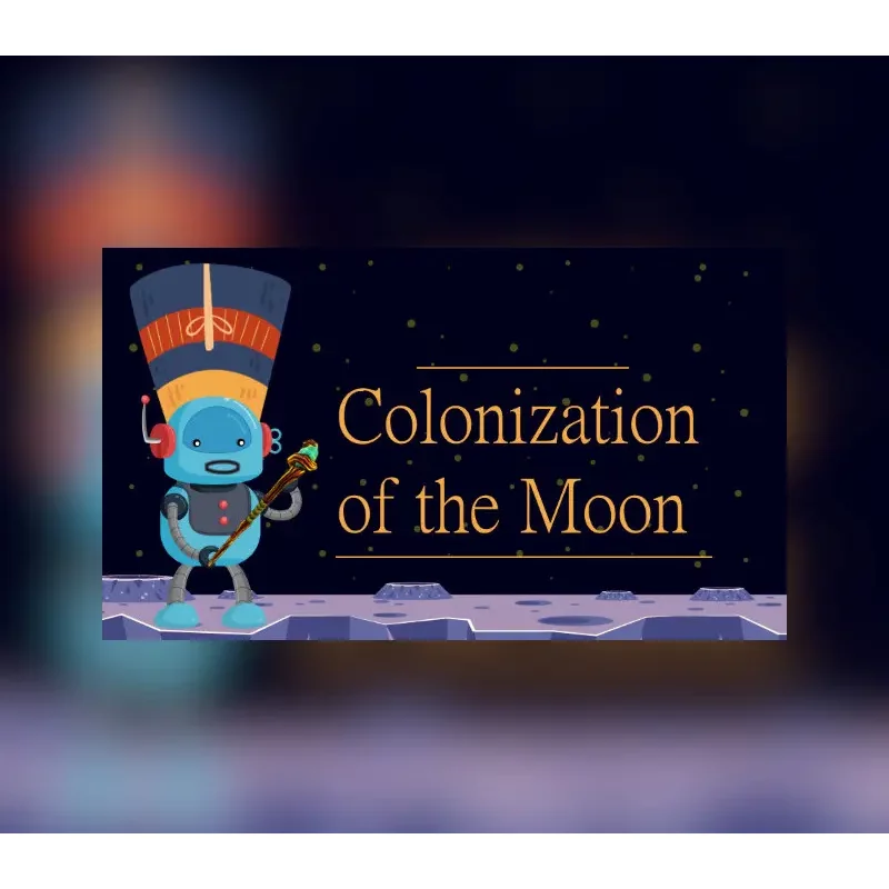 Defend the Moon in "Colonization of the Moon" Action Shooter