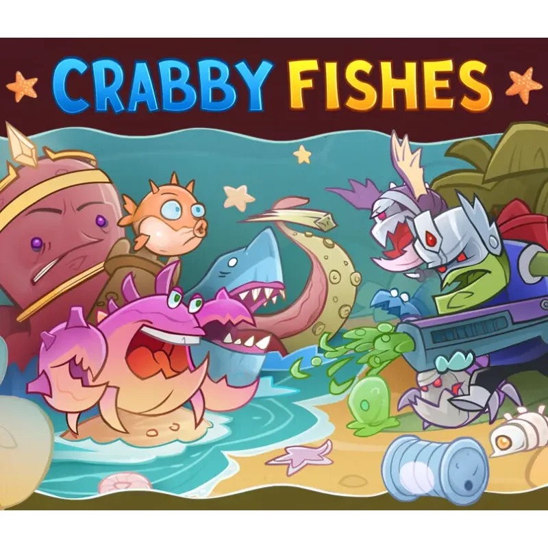 Defend Your Ocean World in Crabby Fishes Tower Defense Game