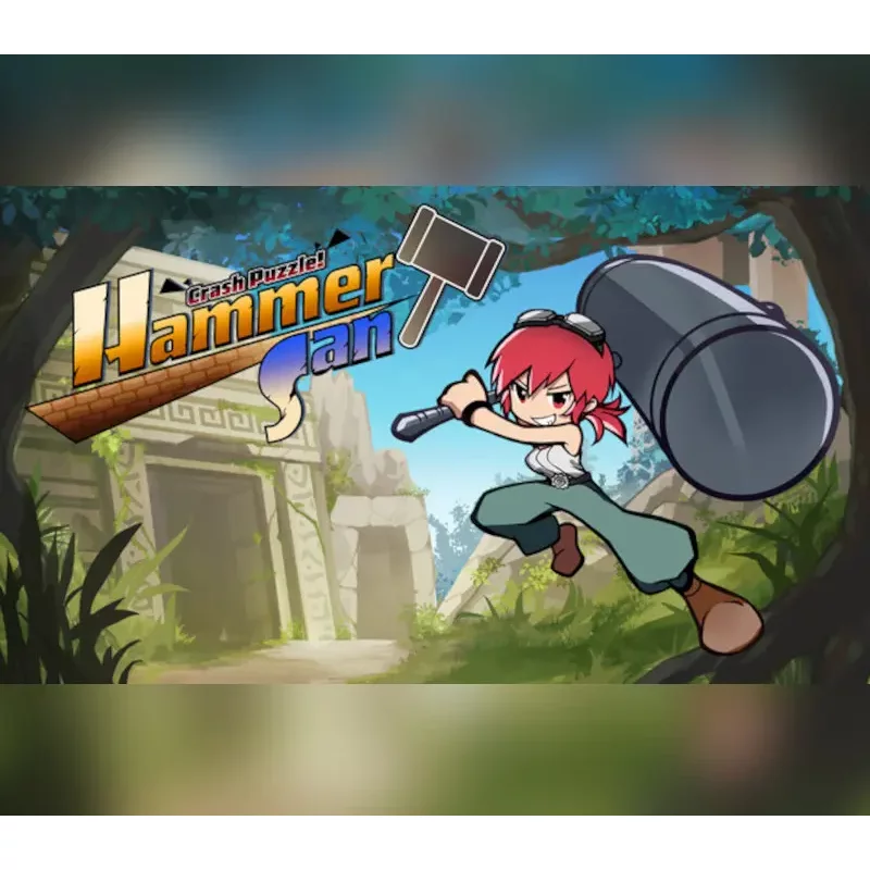 Crash Puzzle Hammer-San PC Steam CD Key - Action Puzzle Adve