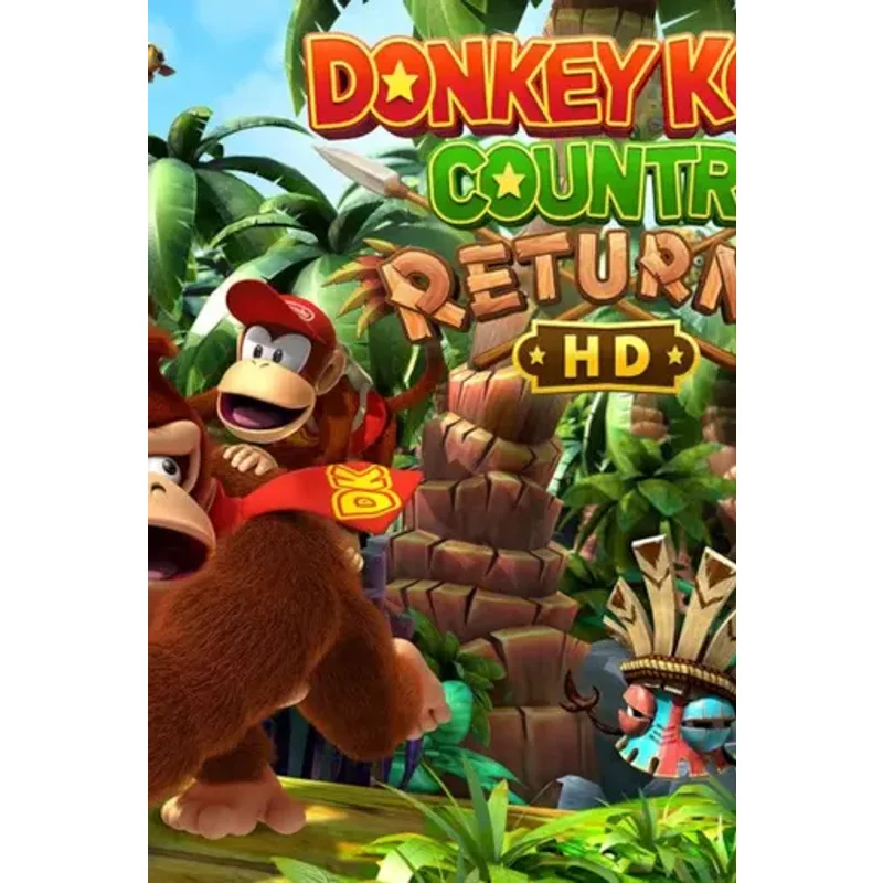 Donkey Kong Country Returns HD Nintendo Switch Action Game
