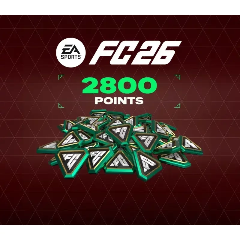 EA SPORTS FC 26 2800 FC Points - Enhanced Football Simulatio