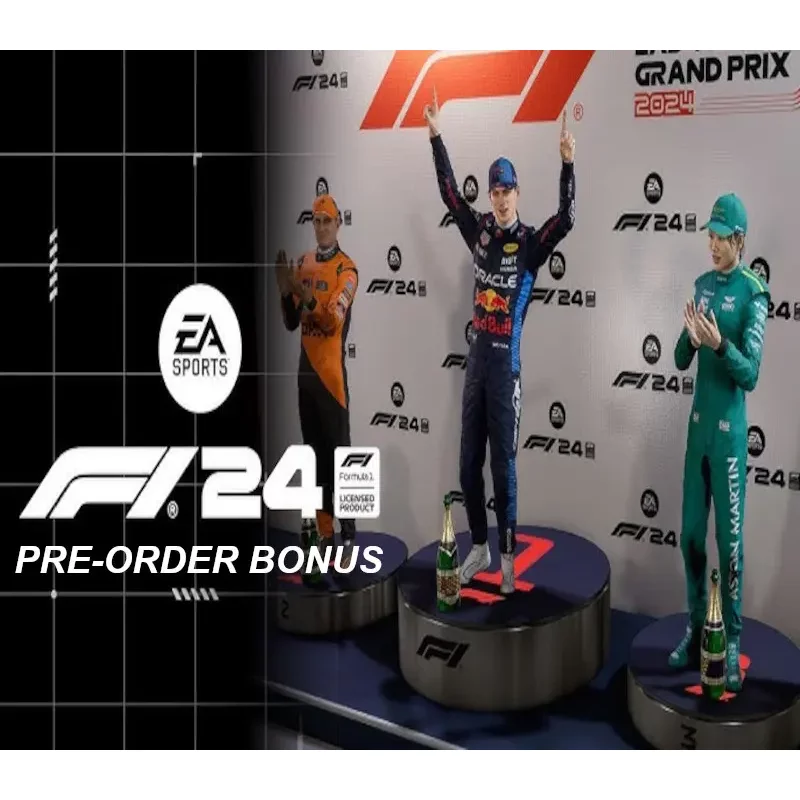 F1 24 Pre-Order Bonus DLC for EU PS4/PS5 - Racing Game