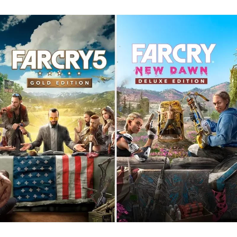 Far Cry 5 Gold Edition + Far Cry New Dawn Deluxe Bundle | Ac
