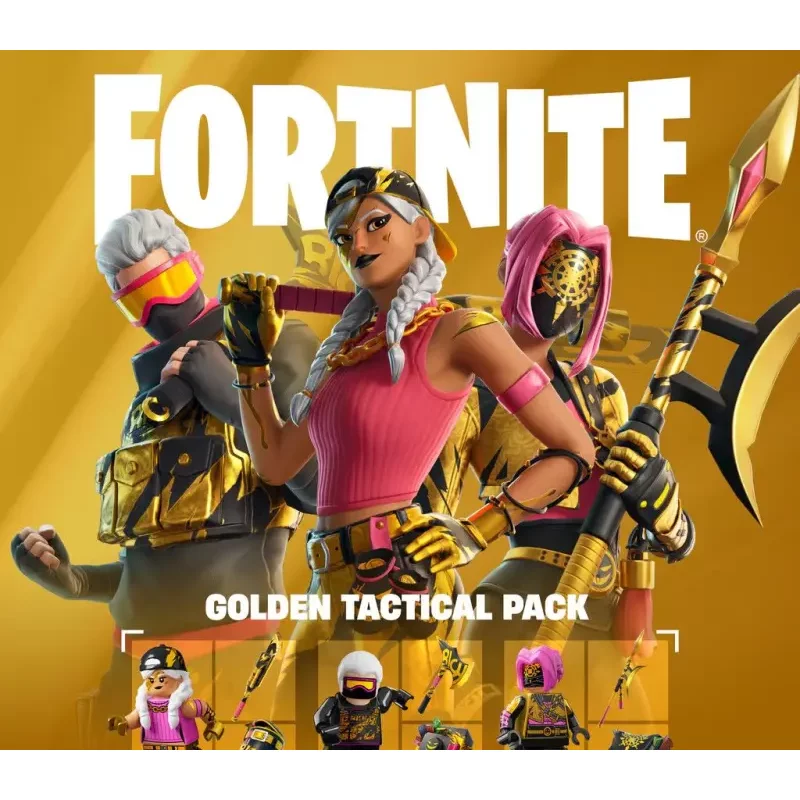 Fortnite Golden Tactical Pack for Xbox One & Series X|S - Ex