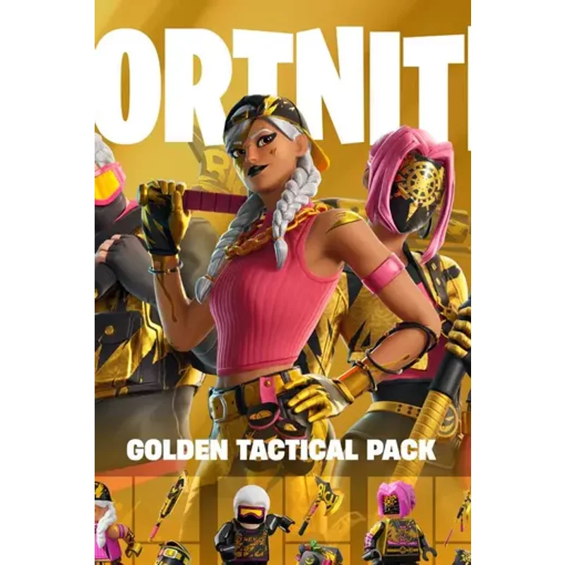Fortnite Golden Tactical Pack - Exclusive Xbox One/Xbox Seri