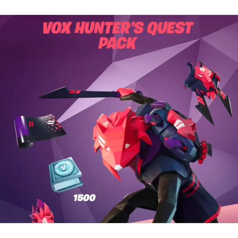 Fortnite Vox Hunter's Quest Pack for Xbox One | Co-op Advent