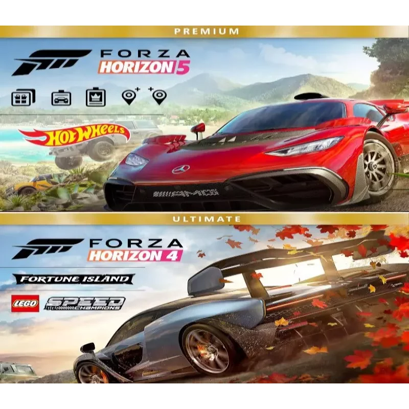 Ultimate Forza Horizon 5 + 4 Premium Upgrades DLC Bundle | X
