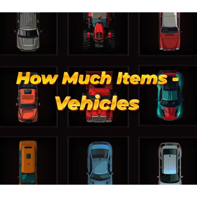 Buy How Much Items: Vehicles PC Steam CD Key | Instant Deli