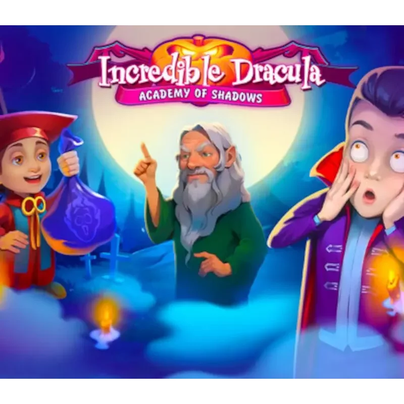 Save the Academy with Incredible Dracula: Academy of Shadows