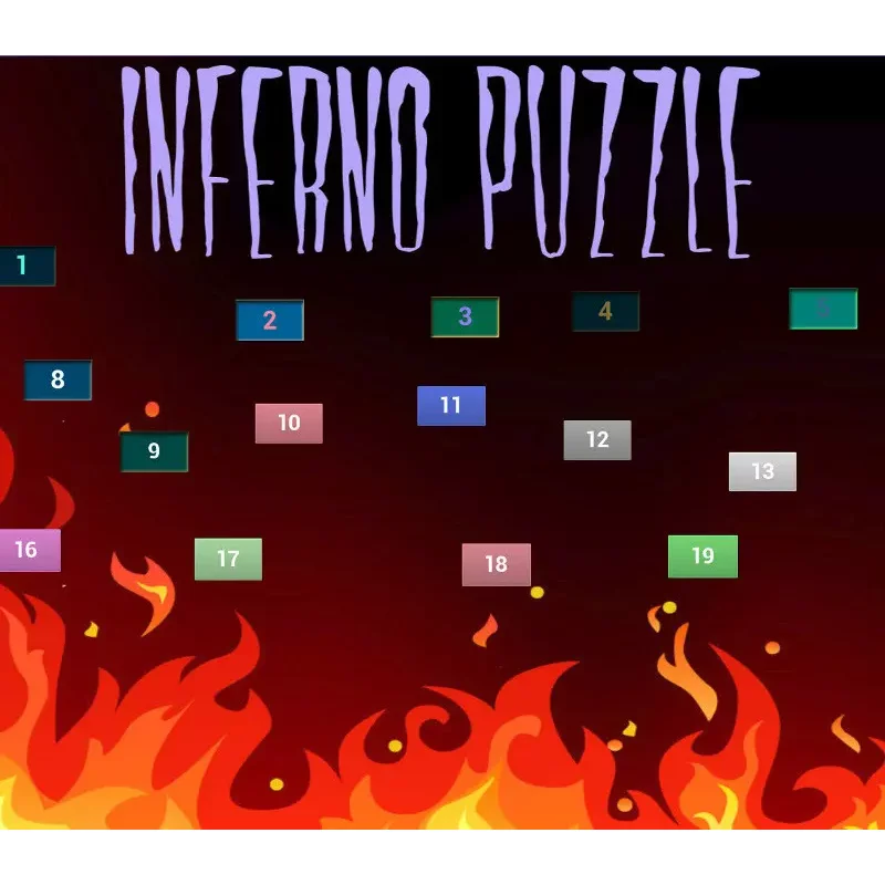 Inferno Puzzle Steam CD Key - Addictive Indie Puzzle Game on