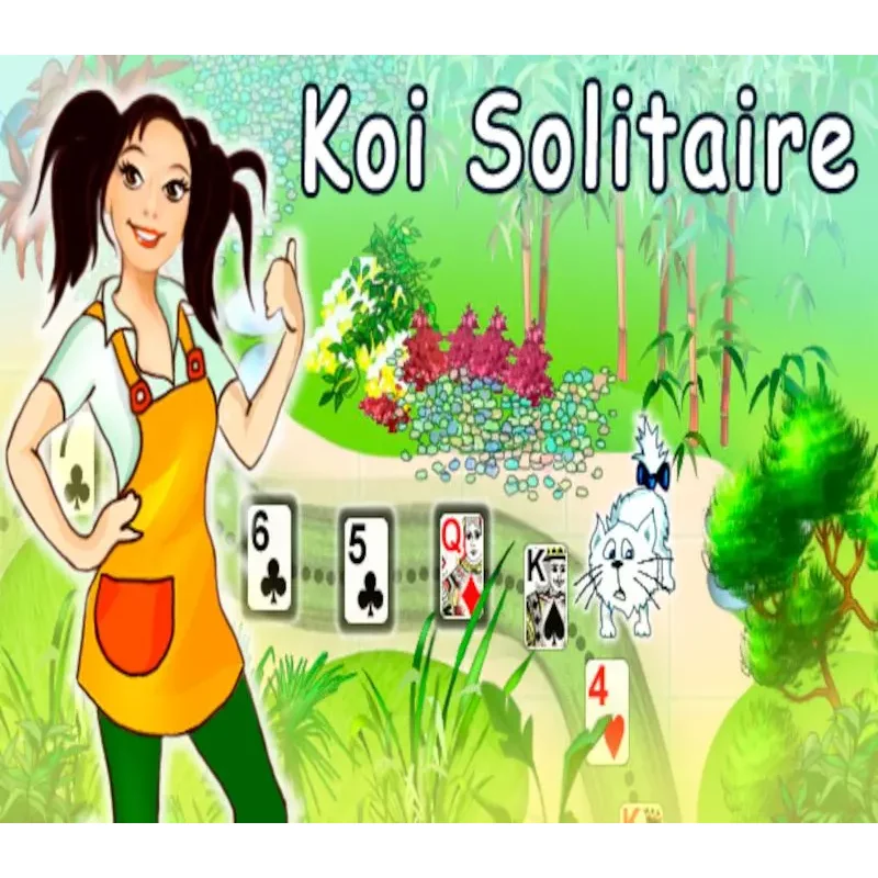 Koi Solitaire Steam CD Key - Build Gardens with Solitaire Fun
