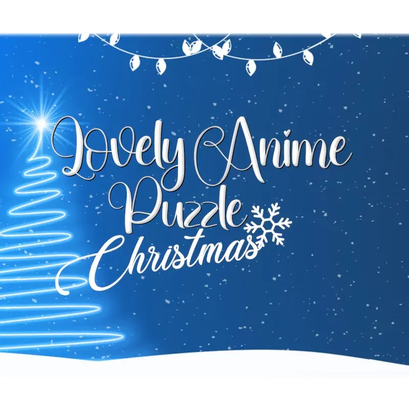 Lovely Anime Puzzle: Christmas - Festive Anime Puzzle Game o