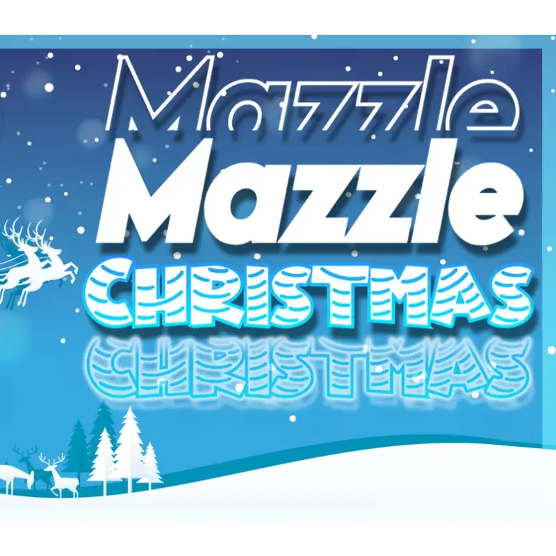 Mazzle Christmas PC Steam Game | Festive Maze & Puzzle Adven