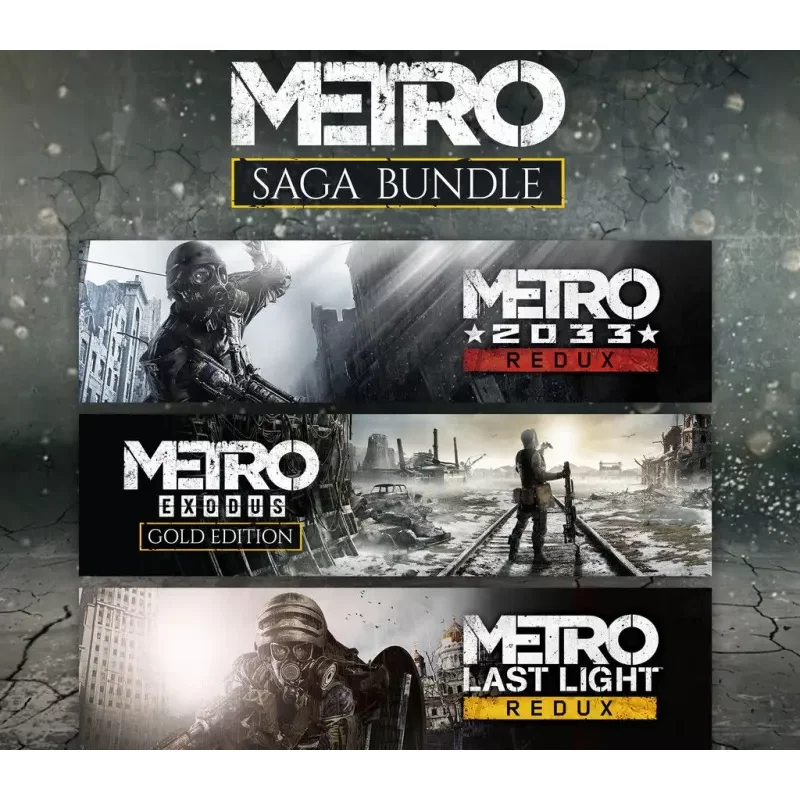 Metro Saga Bundle EU XBOX One/Xbox Series X|S CD Key - Actio