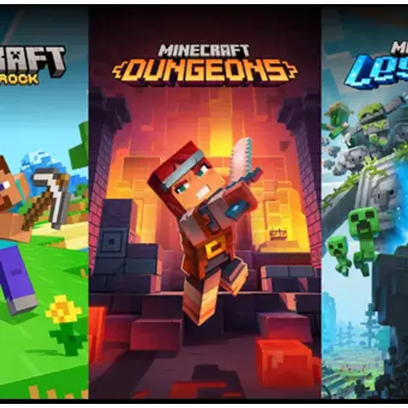 Minecraft Triple Bundle XBOX One/Xbox Series X|S CD Key - Ex