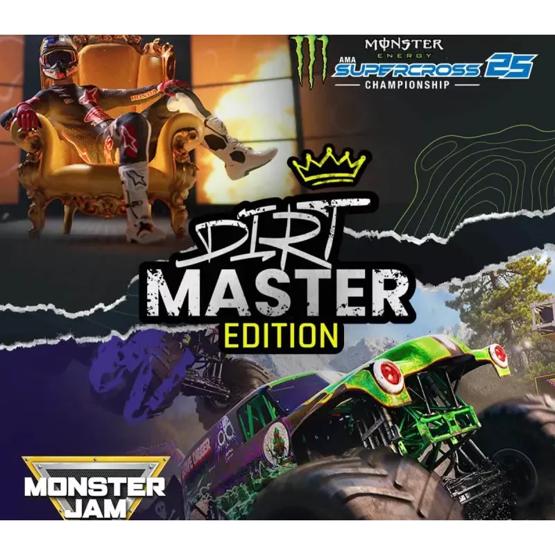 Buy Monster Energy Supercross 25 X Monster Jam | Instant Delivery