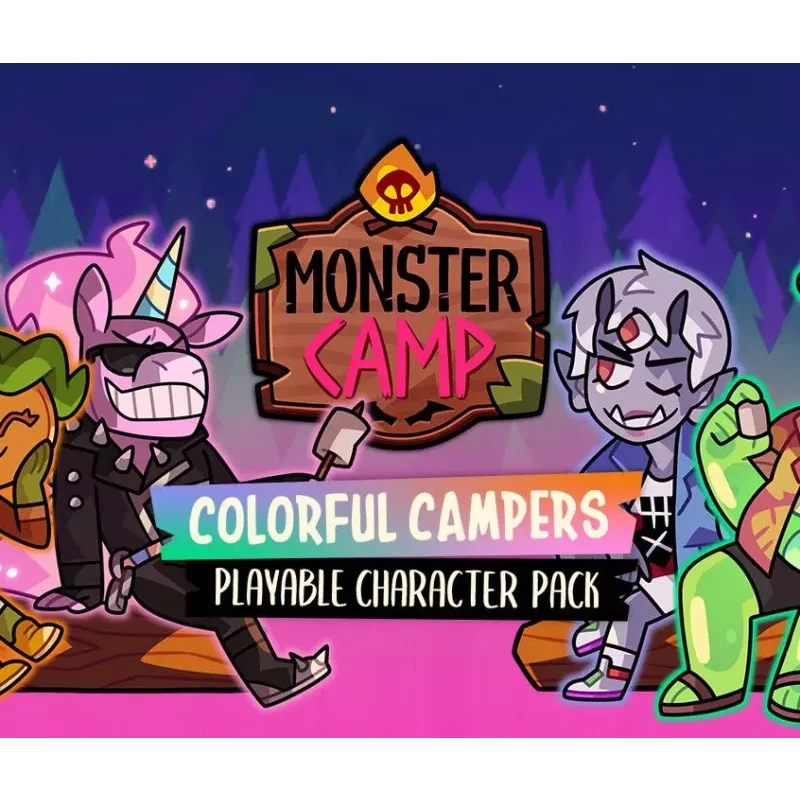 Monster Prom 2: Monster Camp Colorful Campers DLC - New Play