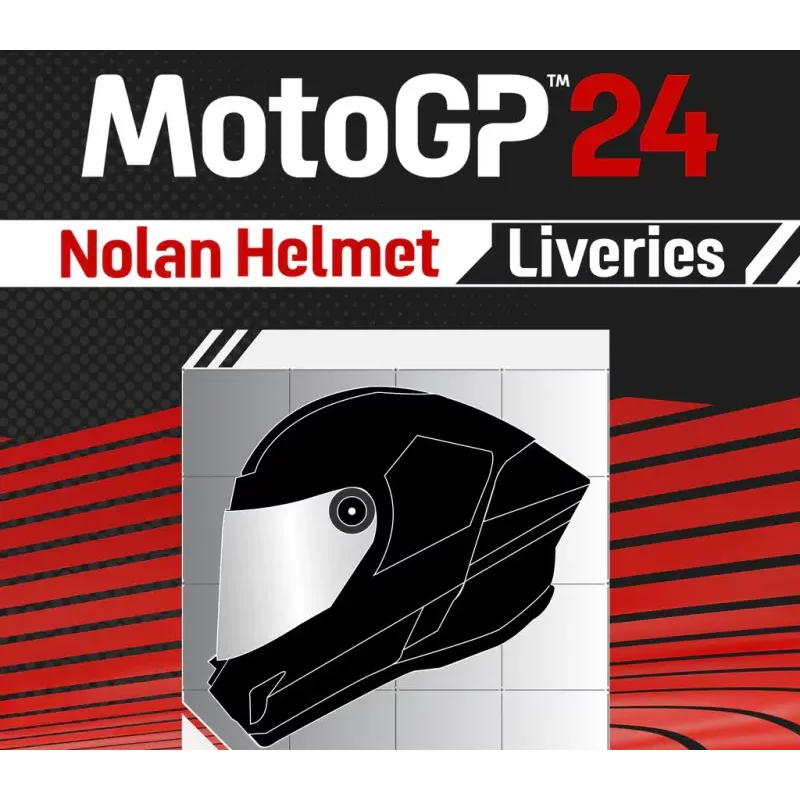 Enhance Your Racing Style with MotoGP24 Nolan Helmet Liverie