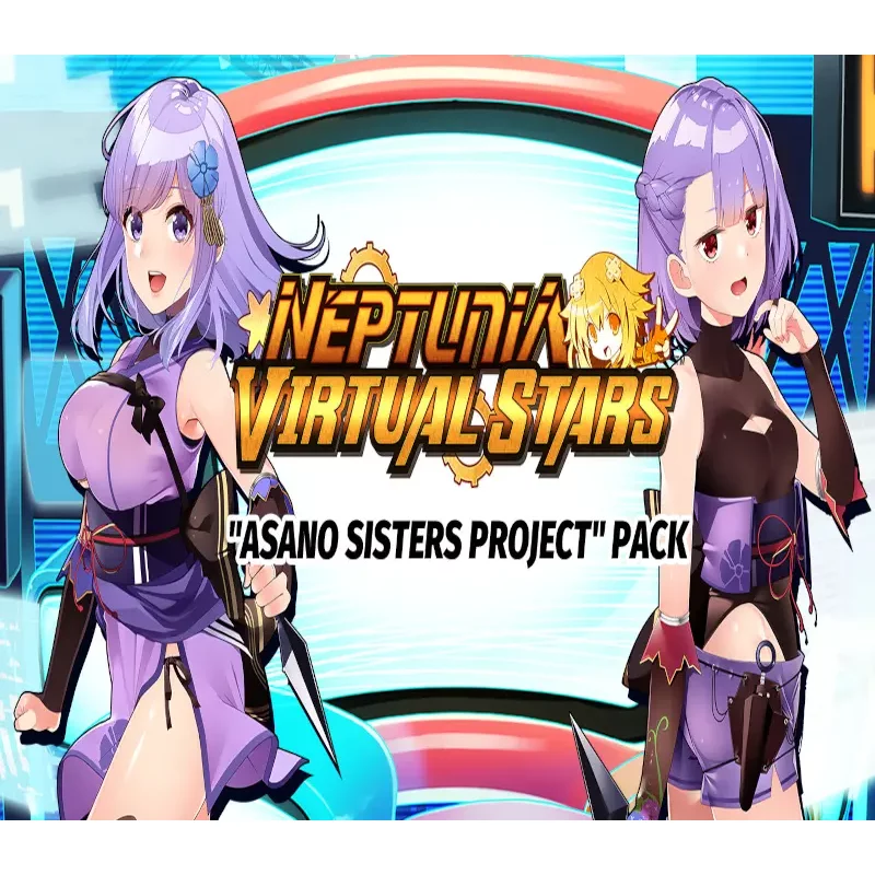 Neptunia Virtual Stars DLC - Asano Sisters Project Pack for