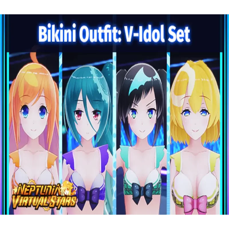 Neptunia Virtual Stars Bikini Outfit DLC - V-Idol Set for St