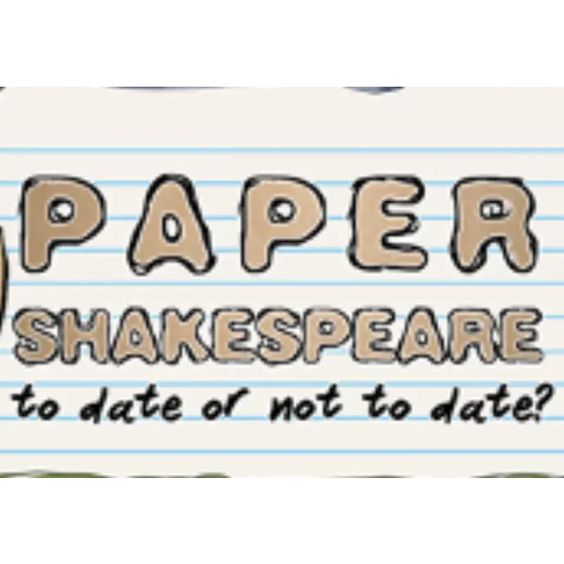 Buy Paper Shakespeare: To Date Or Not To Date? Steam CD Key