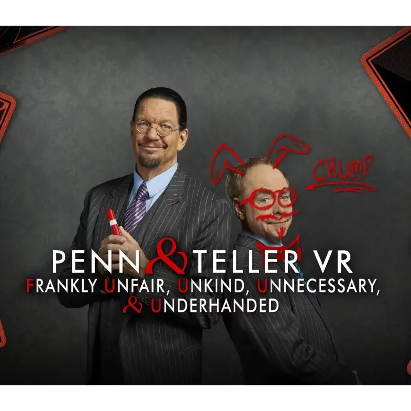 Penn & Teller VR: Mind-Bending Magic Game on Steam | Play Now!