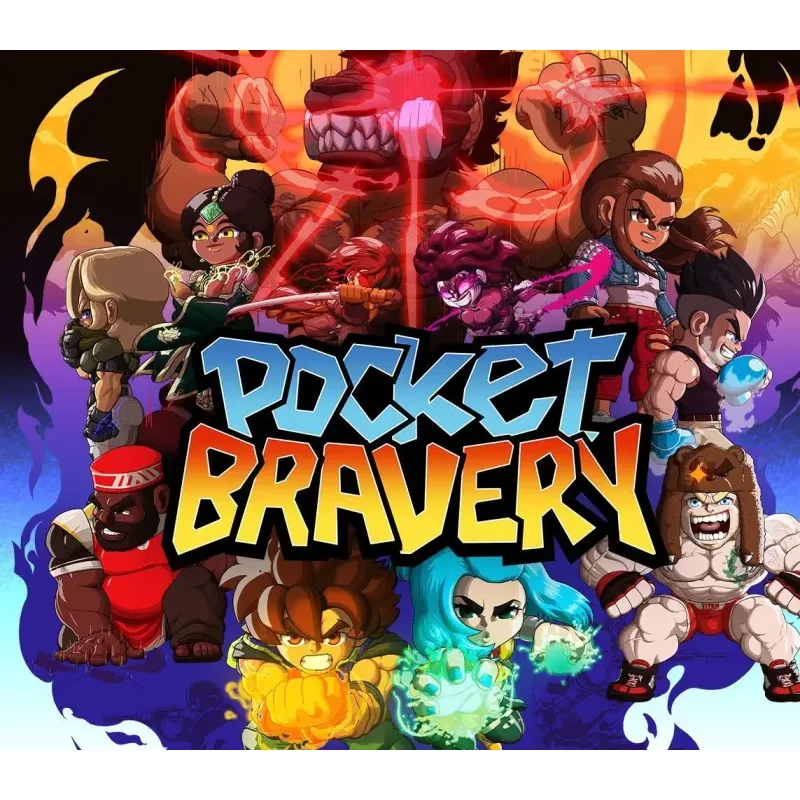 Pocket Bravery EU PS5 CD Key - Retro Action Fighting Game
