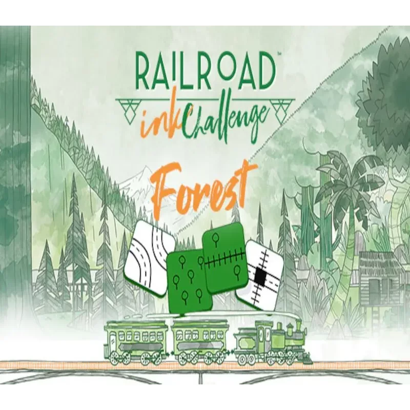 Railroad Ink Challenge Forest DLC - Expand Your Gameplay Now