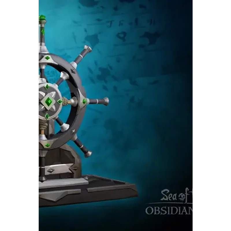 Sea of Thieves Obsidian Wheel DLC - Customize Your Ship | Xb
