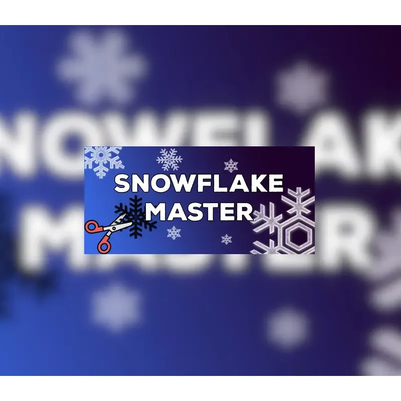 Craft Intricate Snowflakes with Snowflake Master PC Steam CD