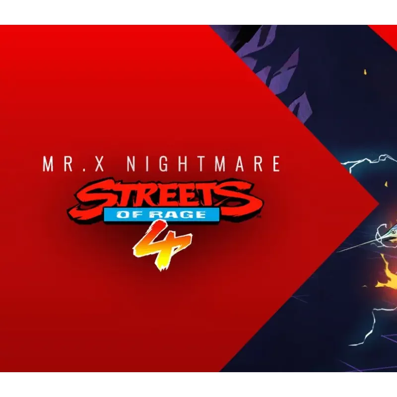 Streets of Rage 4 Mr. X Nightmare DLC for Xbox One | Action