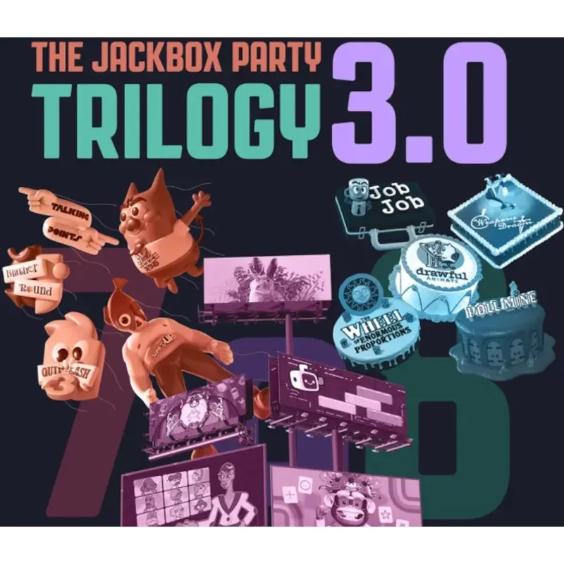 The Jackbox Party Trilogy 3.0 AR Xbox Collection - Fun-fille
