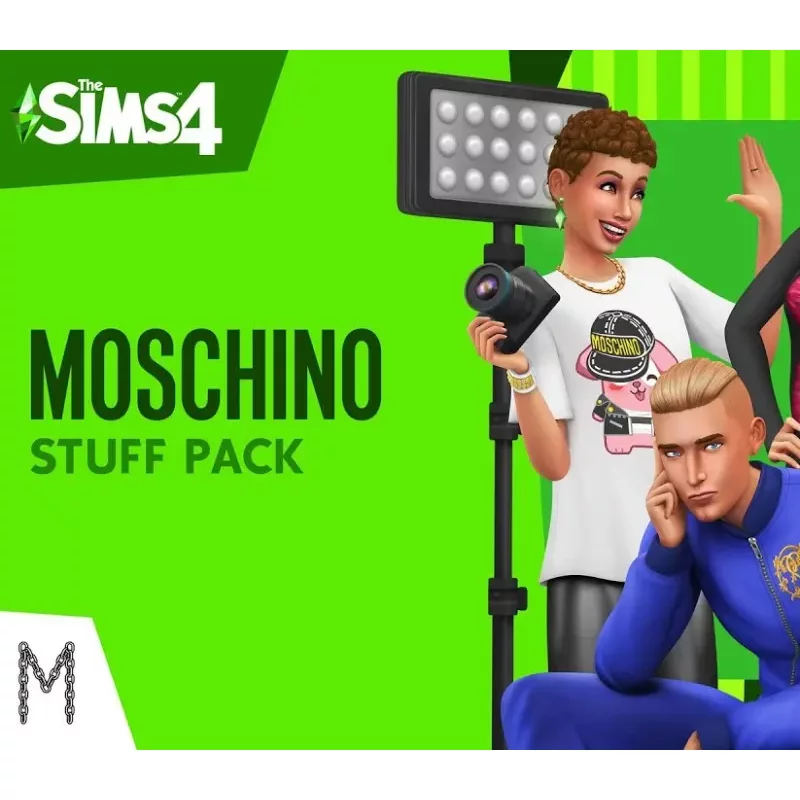 The Sims 4 Moschino Stuff DLC | Fashion Photography Expansio