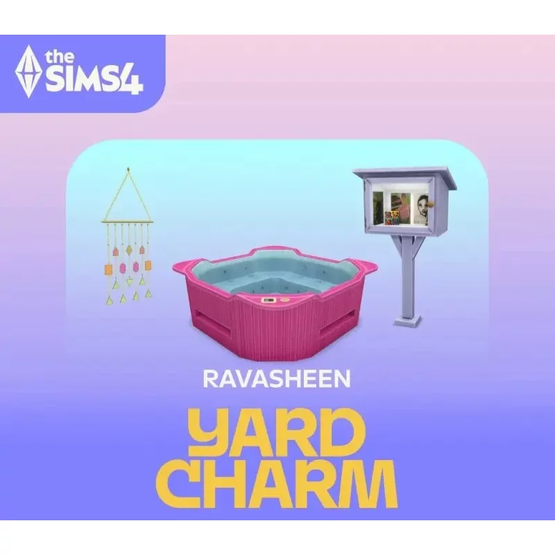 Buy The Sims 4 - Ravasheen's Yard Charm Kit DLC PC EA App CD