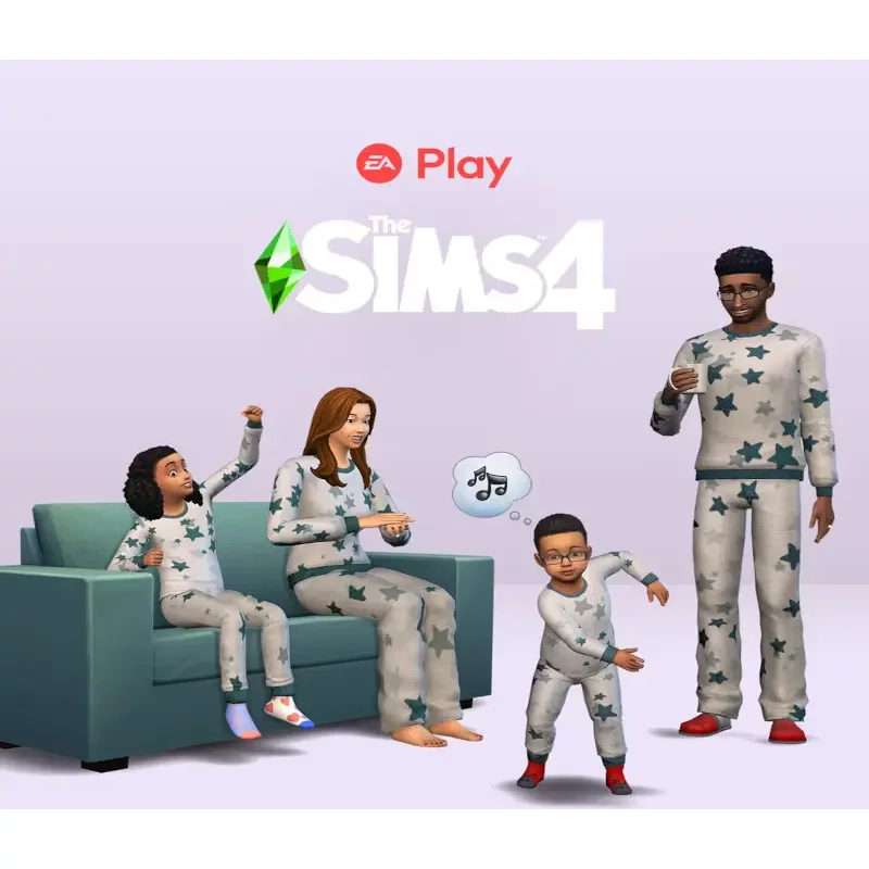 Unlock Cozy Nights with The Sims 4 Sleepover Sleepwear Set D