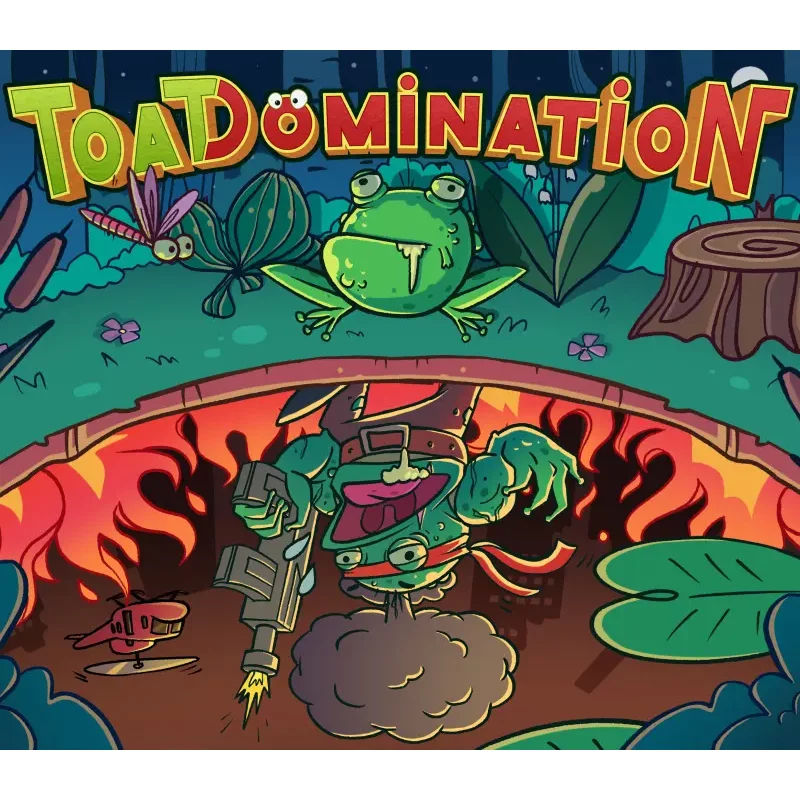 Toadomination Steam CD Key - Retro Action Adventure Game