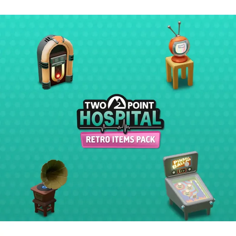 Two Point Hospital Retro Items Pack DLC - Enhance Your Hospi